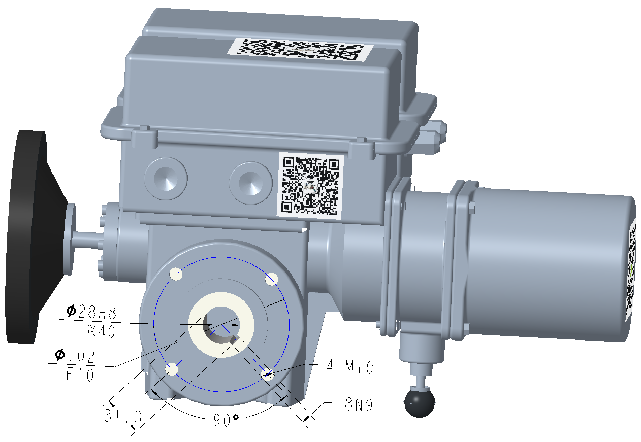 AS-25/F30Z 直联式电动执行器